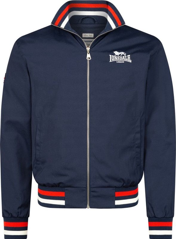 Lonsdale Newdigate - Windjack - Zwart - Polyester / Katoen