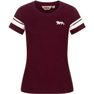 Lonsdale London - CORTON - T-shirt - Bordeaux - 100% Katoen