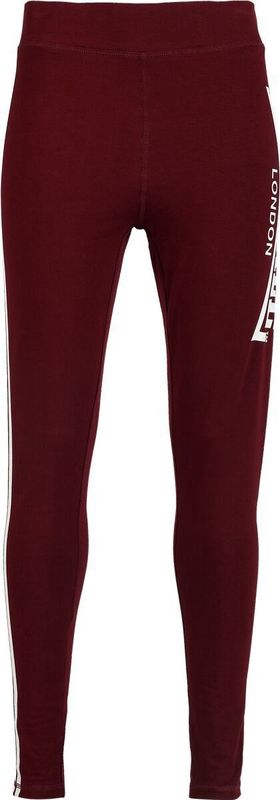 Lonsdale London - LOWSTOFT - Leggings - Bordeaux - 92% Katoen, 8% Elastaan