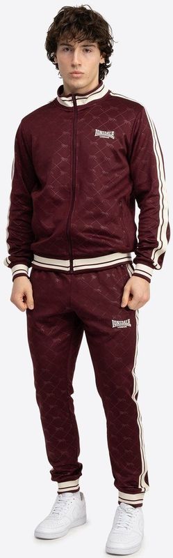 Lonsdale - Ashwell - Trainingspak - Zwart - 95% Polyester, 5% Elastaan