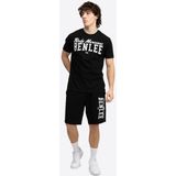 BENLEE Heren T-Shirt & Shorts Set Regular Fit SURRY, Zwart/Wit, XXL