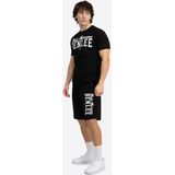BENLEE Heren T-Shirt & Shorts Set Regular Fit SURRY, Zwart/Wit, XXL