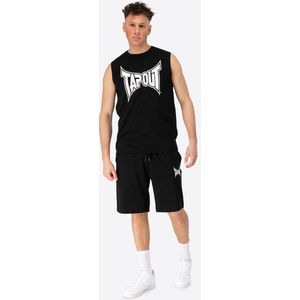 Tapout - Diego - T-shirt en Shorts Set - Zwart - Normale Pasvorm