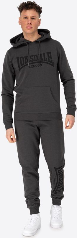 Lonsdale - CLOUDY - Trainingspak - Zwart - Slim Fit