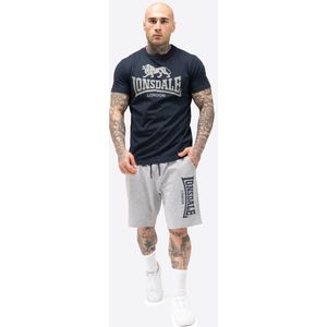 Lonsdale - T-shirt en Shorts Set - Blauw - Katoen