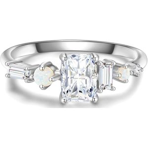 Glanzstücke München - Ring Sterling Silber Zirkonia in Silber Ringe 1 ct Damen (67.99 € / 1 ct)