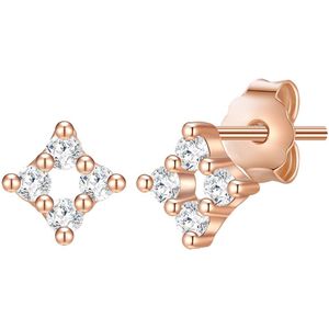 Glanzstücke München - Oorbellen - Roségoud - Sterling Zilver - Zirkonia