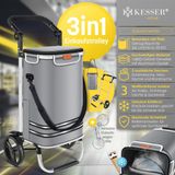KESSER Einkaufstrolley, klappbar mit 56L Kapazität und belastbar bis 50 kg