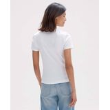 Opus - T-Shirt Samuna Wit - Vrouwen