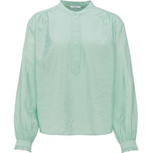 Opus - Blouse - Muntgroen - EcoVero Viscose