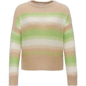 Gebreide pullover met streepmotief, model 'Pradient'