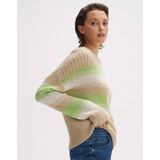 Gebreide pullover met streepmotief, model 'Pradient'