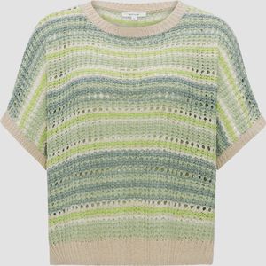 Gebreide pullover met 1/2-mouwen, model 'Punissa'