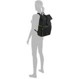 camel active Backpack met ruime opbergmogelijkheden - Maat womenswear-L - Zwart