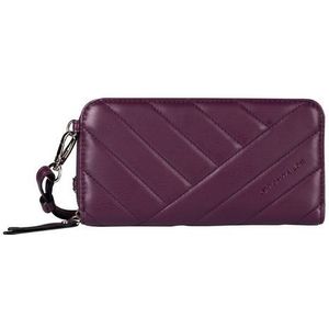 TOM TAILOR Yana portemonnee voor dames met ritssluiting, dark purple, Large