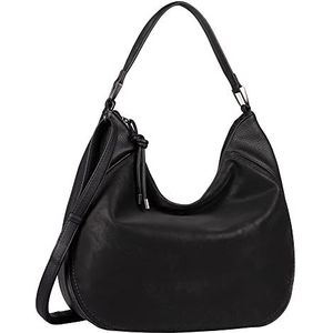 Gabor bags Suna schoudertas voor dames, zwart, één maat, zwart, One Size