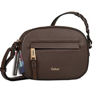 Gabor bags Tala schoudertas voor dames, donkerbruin, één maat, donkerbruin, One Size