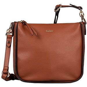 Gabor bags Malin schoudertas voor dames, cognac, M, cognac, Medium