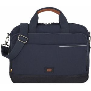 camel active Bags voor heren, City, grote shopper, blauw, één maat, Donkerblauw, Modern