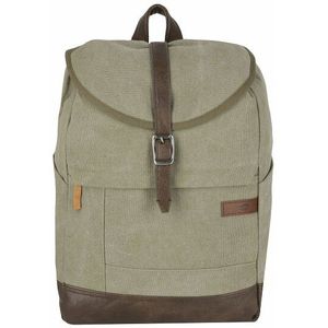 camel active AIR Canvas Rugzak - Maat menswear-L - Kakigroen