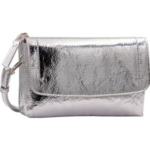 Gabor bags Elissa metallic overslagtas, zilver, zilver, Small