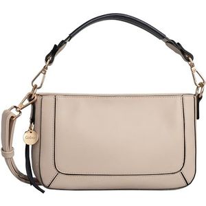 Gabor bags Francis schoudertas voor dames, taupe, taupe, Small
