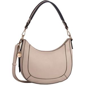 Gabor bags Francis schoudertas voor dames, taupe, taupe, Medium