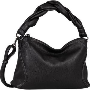 Gabor bags Kristy schoudertas voor dames, zwart, zwart, Medium