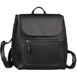 TOM TAILOR Rucksack "Elis", aus weich gekörntem Lederimitat auffällige Ziernaht und feinem Logo