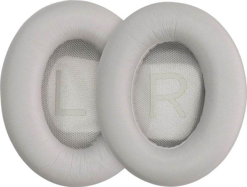 kwmobile - Oorkussens - Grijs - Kunstleer en Schuim - Compatibel met Bose Noise Cancelling 700