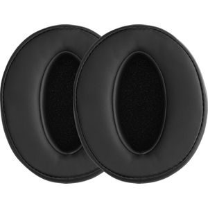 kwmobile 2x oorkussens geschikt voor Sennheiser HD400S / HD450SE / HD458BT - Earpads voor koptelefoon in zwart