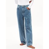 Armedangels - Baggy Fit Jeans - Medium Blue - Denim - Losse Pasvorm