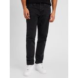 Stretchbroeken - Effen - Denim - Rinsed/dark washed - Regular Fit