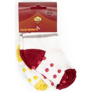 CHAPS Merchandising GmbH Unisex jeugd ASR-SO-23 sokken, Bianco e Grigi, 18-19, Bianco e Grigi, 18-19