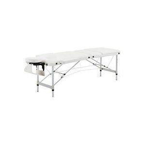 Massagetafel - Aluminium - Verstelbaar - Lichtgewicht - Opvouwbaar