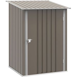 Tuinhuis - Bruin - Staal - Compacte Schuur voor Opslag