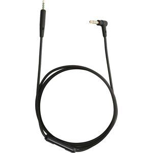kwmobile koptelefoonkabel compatibel met AKG Y40 / Y45 BT / Y50 / Y50 BT / K490 NC / N60NC / K545 - Reservekabel 150 cm - Met microfoon en volumeregelaar - 3,5 mm aansluiting