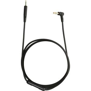 kwmobile koptelefoonkabel geschikt voor AKG Y40 / Y45 BT / Y50 / Y50 BT / K490 NC / N60NC / K545 - Reservekabel 150 cm - Met microfoon en volumeregelaar - 3,5 mm aansluiting