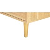 Beliani POTOSI - Sideboard - Lichte houtkleur - Rotan