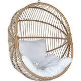 Beliani ACRI - Hangstoel - Beige - PE rotan