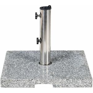 Beliani CEGGIA - Accessoires voor parasols - Grijs - Graniet