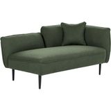 CHEVANNES - Chaise longue - Groen - Polyester