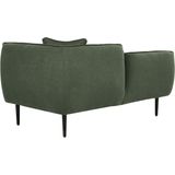 CHEVANNES - Chaise longue - Groen - Polyester