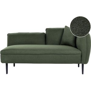 CHEVANNES - Chaise longue - Groen - Polyester