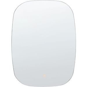 Beliani BERGERAC - Wandspiegel - Zilver - Glas