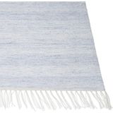 MALHIA - Vloerkleed - Blauw - 80 x 150 cm - Synthetisch materiaal