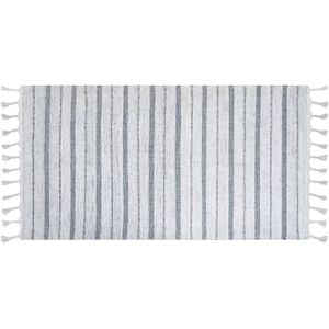 BADEMLI - Vloerkleed - Wit - 80 x 150 cm - Synthetisch materiaal