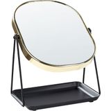 Beliani CORREZE - Tafel spiegel - Goud - Metaal