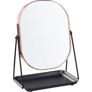 Beliani CORREZE - Tafel spiegel - Rosegoud - Metaal