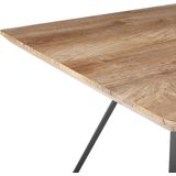 UPTON - Eettafel - Lichte houtkleur - MDF